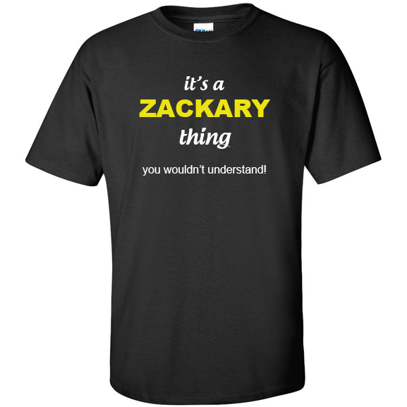 t-shirt for Zackary