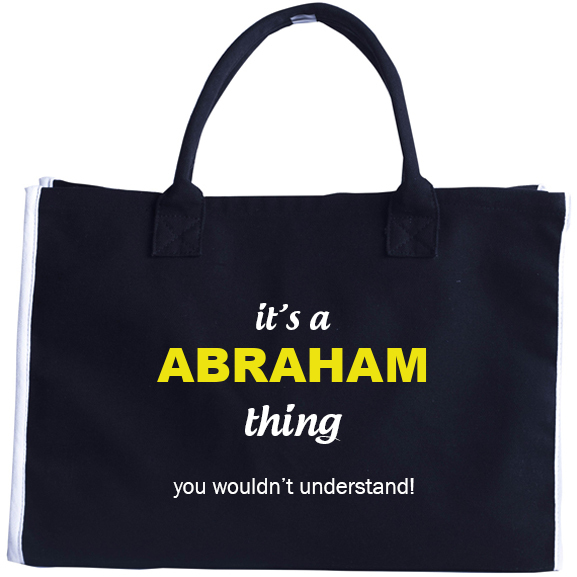 Fashion Tote Bag for Abraham