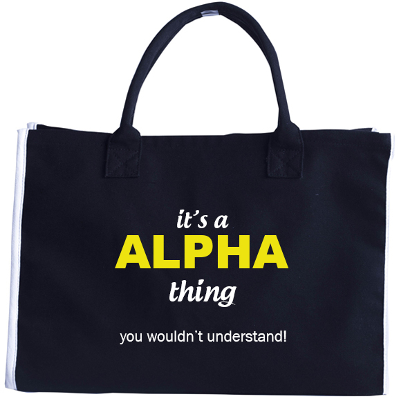 Fashion Tote Bag for Alpha