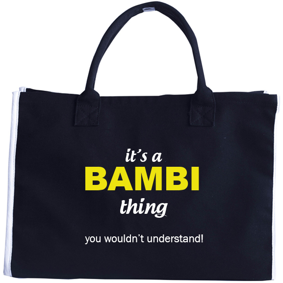 Fashion Tote Bag for Bambi