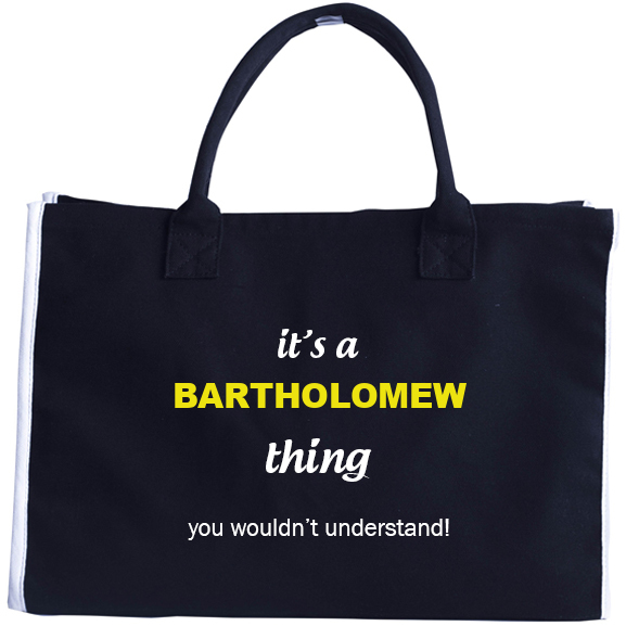 Fashion Tote Bag for Bartholomew
