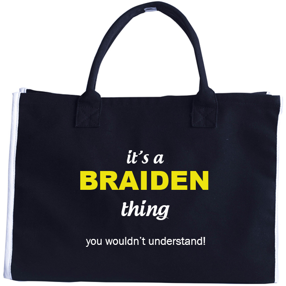 Fashion Tote Bag for Braiden