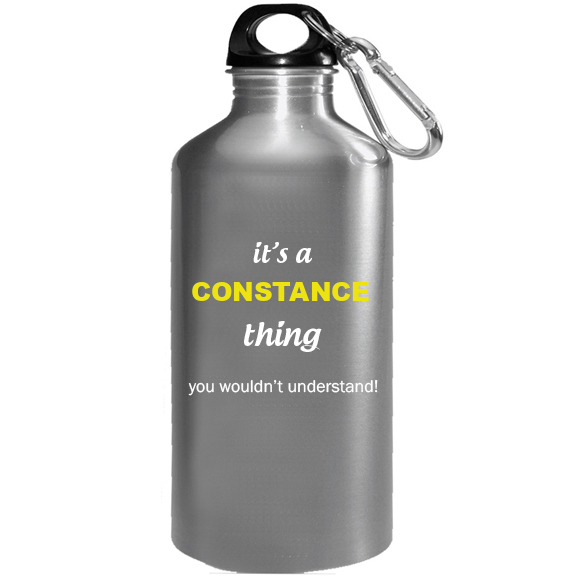 It's a Constance Thing, You wouldn't Understand Water Bottle