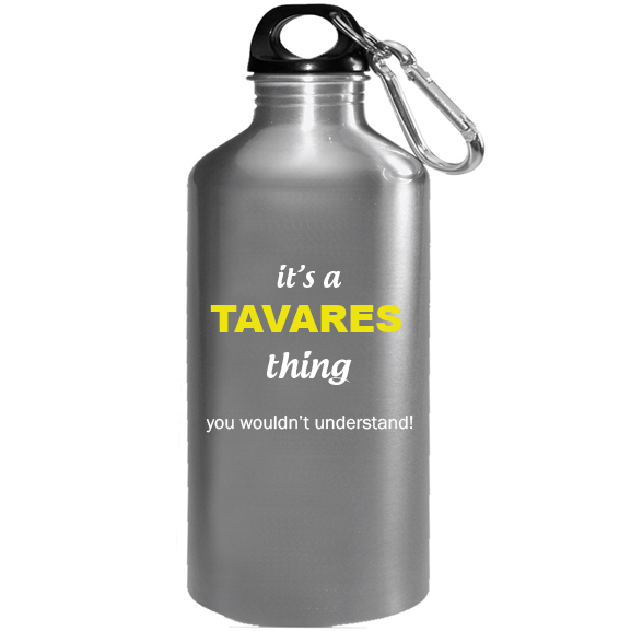 It's a Tavares Thing, You wouldn't Understand Water Bottle