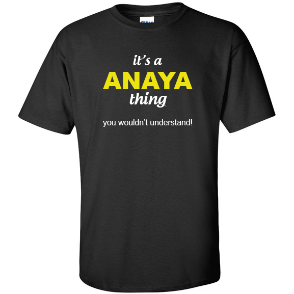 t-shirt for Anaya