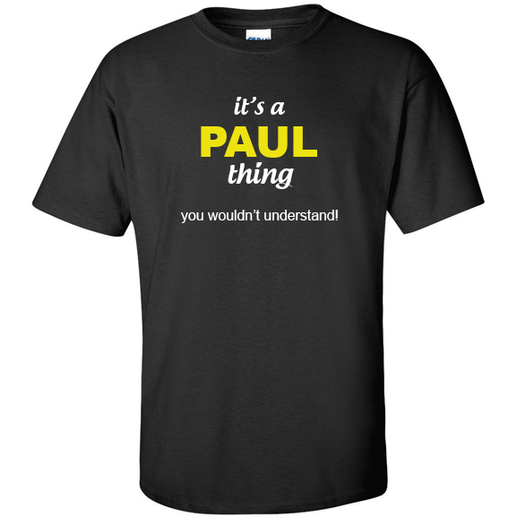 t-shirt for Paul