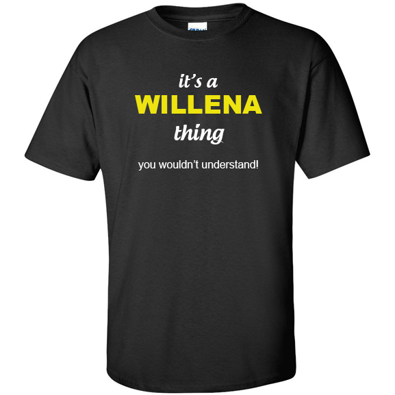 t-shirt for Willena